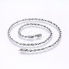 304 Stainless Steel Rope Chain Necklaces NJEW-F226-03P-06-1