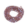 Electroplate Glass Beads Strands EGLA-A044-T2mm-L07-2
