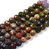 Natural & Synthetic Mixed Gemstone Beads Strands G-D080-A01-01-30-4