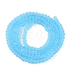 Transparent Glass Beads Strands EGLA-A044-T2mm-MD08-3