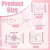 Valentine's Day Themed Acrylic Desktop Decorative Ornaments OACR-WH0042-01D-2