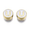Alloy Enamel Beads ENAM-N052-006-01U-RS-2