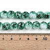 Transparent Baking Paint Glass Beads Strands DGLA-N009-10mm-06-5