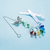 Crystal Teardrop Glass Suncatchers Prisms Pendant Decorations BUER-PW0001-136-3