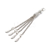 Tibetan Style Alloy Tassel Big Pendants FIND-E037-01AS-4