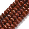 Natural Red Jasper Beads Strands G-C259-A13-6x10mm-2