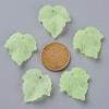 Autumn Theme Transparent Frosted Acrylic Pendants PAF002Y-18-4