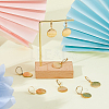 4Pair Brass Leverback Earrings EJEW-HS00002-5