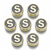 Alloy Enamel Beads X-ENAM-S122-028S-NR-1