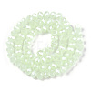 Electroplate Glass Beads Strands EGLA-A044-J1mm-A01-2
