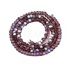 Transparent Glass Beads Strands EGLA-A044-T1mm-MB13-3