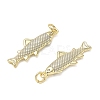 Brass Enamel Pendants KK-CBA9234-13G-01-2