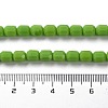 Opaque Glass Beads Strands GLAA-G112-03H-4