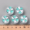 Transparent Enamel Acrylic Beads LS-TACR-S155-005B-4