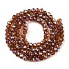 Electroplate Glass Beads Strands EGLA-A044-T3mm-B02-3