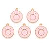 Alloy Enamel Pendants X-ENAM-S124-01A-09C-2