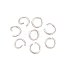 Tarnish Resistant 304 Stainless Steel Open Jump Rings STAS-R049-5x0.7mm-1