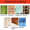 Acrylic Mirror Wall Stickers Decal DIY-CN0001-13B-M-6