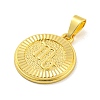 Brass Pendants KK-P263-14G-01-2