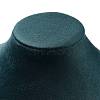 Bust Plastic Covered with Velvet Necklace Display Stands NDIS-L006-01C-4