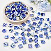 500G 5 Styles Handmade Porcelain Cabochons PORC-SP0001-21-6