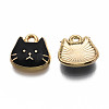 Alloy Enamel Charms ENAM-T011-95B-NR-3