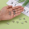 Tarnish Resistant Apetalous 316 Surgical Stainless Steel Cone Bead Caps STAS-M257-02-5
