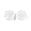 Natural Quartz Crystal Cat Paw Print Figurines DJEW-N003-03J-2