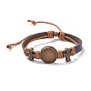 Imitation Leather Bracelet Making MAK-R023-03-1