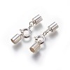 925 Sterling Silver Spring Ring Clasps STER-G019-G-08S-1