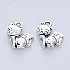 Tibetan Style Alloy Pendants X-TIBE-R316-063AS-RS-2