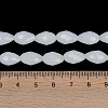 Electroplate Imitation Jade Glass Beads Strands EGLA-N013-J4mm-D03-4