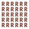 Opaque Acrylic European Beads OACR-TAC0019-006R-2