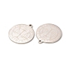 Non-Tarnish 304 Stainless Steel Pendants LS-STAS-A074-03I-P-3