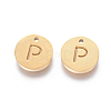 304 Stainless Steel Charms STAS-F227-11P-G-1