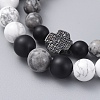 Stretch Bracelet Sets BJEW-JB05027-05-2