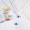 Acrylic Imitation Pearl Pendants IFIN-PH0023-63G-5