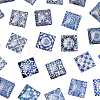 24Pcs Glass Cabochons GGLA-FS0001-22-3