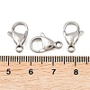 Tarnish Resistant 316 Surgical Stainless Steel Lobster Claw Clasps STAS-316-FL15A-4