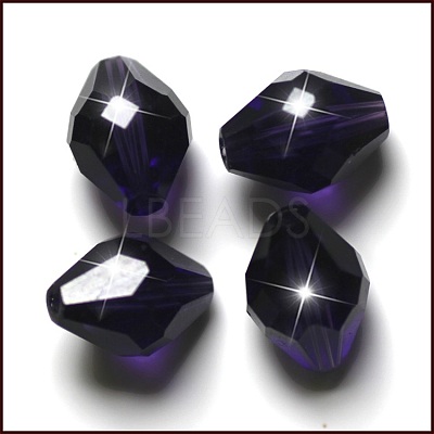 Imitation Austrian Crystal Beads SWAR-F054-11x8mm-27-1