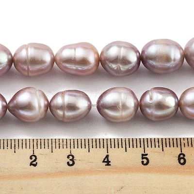 Natural Cultured Freshwater Pearl Beads Strands PEAR-P062-13F-X-1
