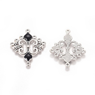 Alloy Enamel Chandelier Component Links LS-ENAM-EA9734Y-1-1