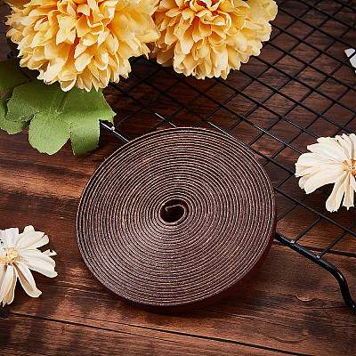 Flat Leather Jewelry Cord WL-GF0001-06B-02-1