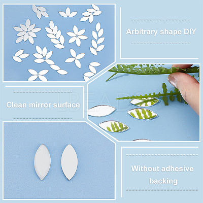 150Pcs Glass Cabochons DIY-OC0009-94-1