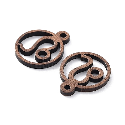 Walnut Wood Laser Cut Pendants WOOD-Q051-07L-1