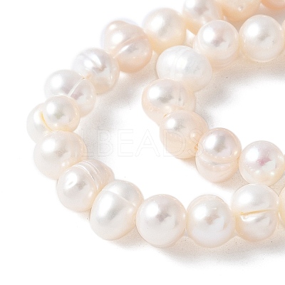 Natural Cultured Freshwater Pearl Beads Strands PEAR-I007-07O-02A-1
