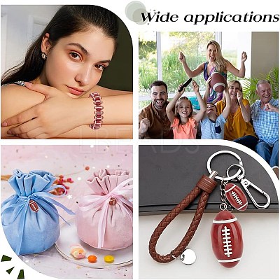 Rugby Beads Bracelet Making Kit DIY-NB0007-48-1