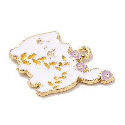 Alloy Enamel Pendants ENAM-147-04C-G-1
