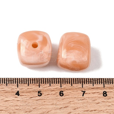 Opaque Acrylic Beads OACR-D320-01I-1