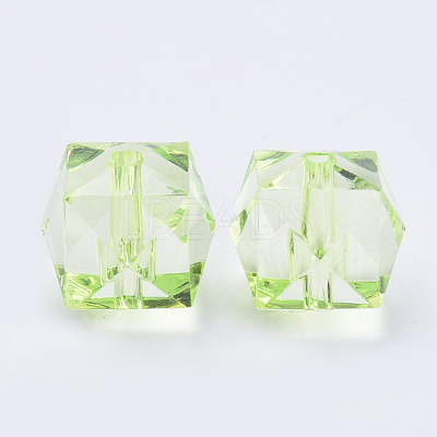 Transparent Acrylic Beads TACR-Q259-8mm-V32-1